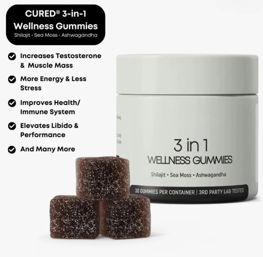 Shilajit 3-in-1 Gummies for Men My Store