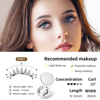 Magnetic False Eyelashes Set with Applicator My Store