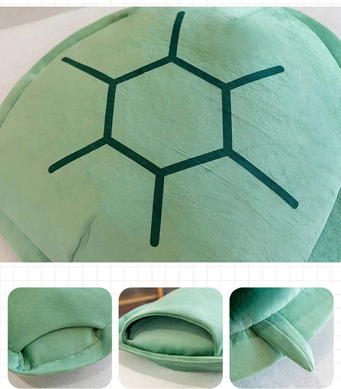 Green Wearable Turtle Shell Pillows My Store