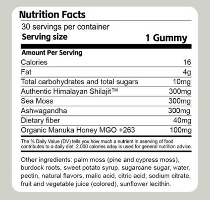 Shilajit 3-in-1 Gummies for Men My Store