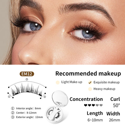 Magnetic False Eyelashes Set with Applicator My Store