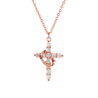 Crown Cross Necklace My Store