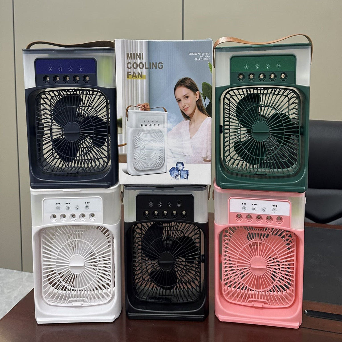 Portable 3-in-1 Air Cooler Fan – Mini AC for Room, Office &amp; Car | Fast Cooling + Humidifier | Ships from USA 🇺🇸 | TikTok &amp; Amazon Hot Seller! My Store
