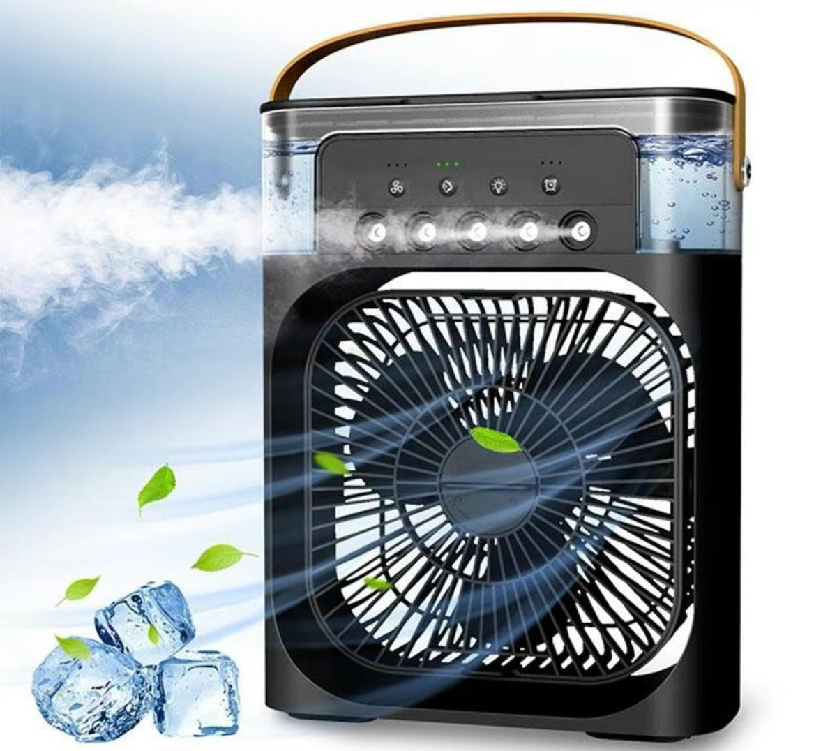 Portable 3-in-1 Air Cooler Fan – Mini AC for Room, Office &amp; Car | Fast Cooling + Humidifier | Ships from USA 🇺🇸 | TikTok &amp; Amazon Hot Seller! My Store