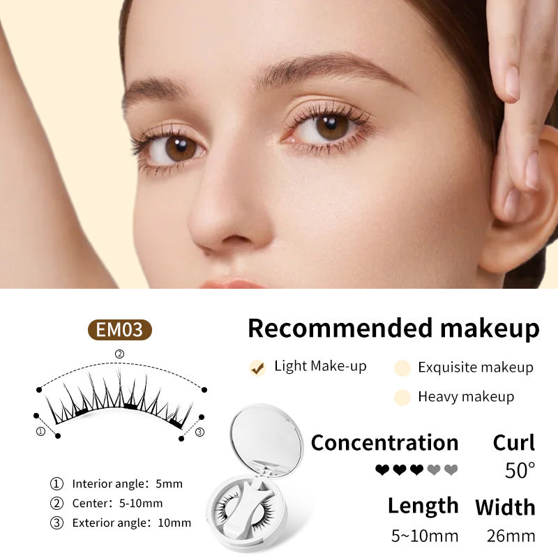 Magnetic False Eyelashes Set with Applicator My Store