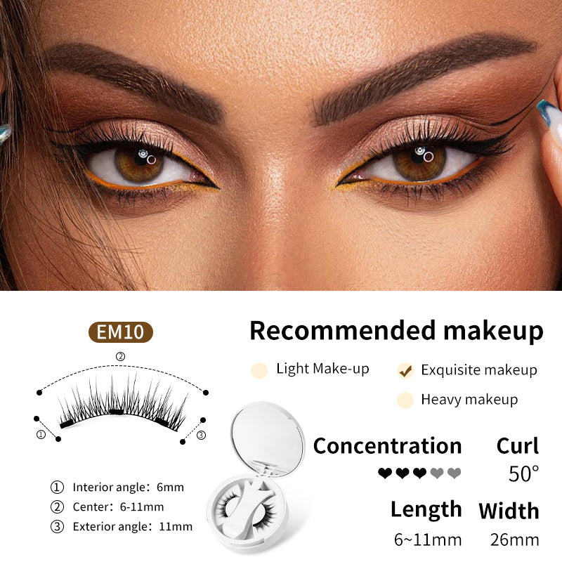 Magnetic False Eyelashes Set with Applicator My Store