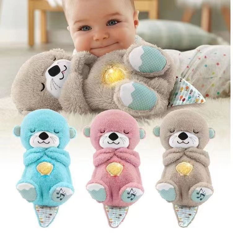 Sound Machine Otter Plush Toy
