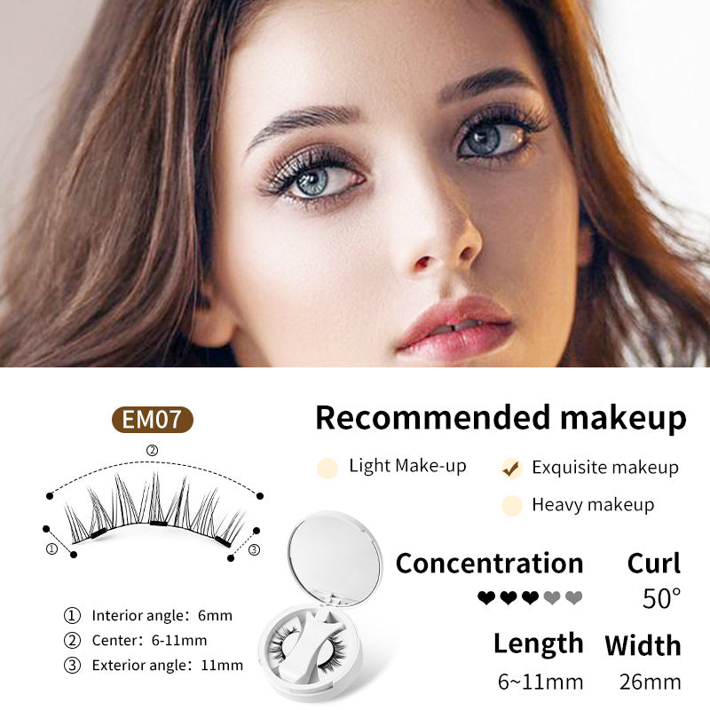 Magnetic False Eyelashes Set with Applicator My Store
