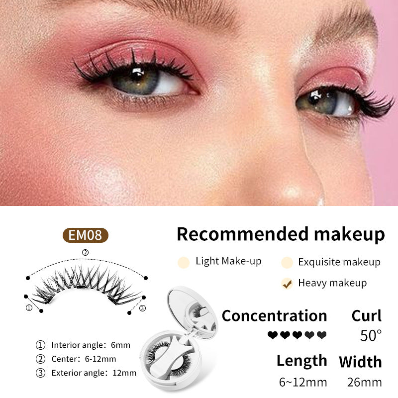 Magnetic False Eyelashes Set with Applicator My Store
